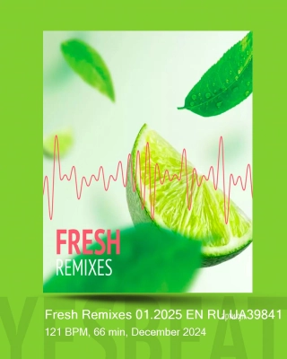 Fresh Remixes 01.2025 EN RU UA