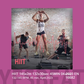 HIIT 145x2m 132x30sec 45MIN 04.2023 EN