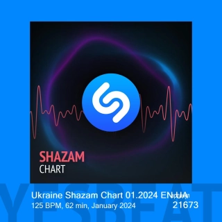 Ukraine Shazam Chart 01.2024 EN UA