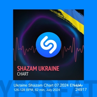 Ukraine Shazam Chart 07.2024 EN UA