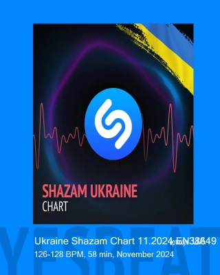 Ukraine Shazam Chart 11.2024 EN UA