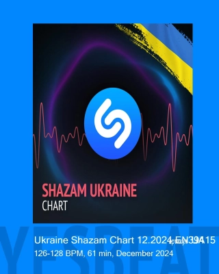 Ukraine Shazam Chart 12.2024 EN UA