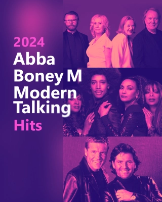 Abba Boney M Modern Talking Hits 2024 EN